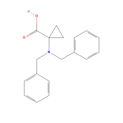 1-(dibenzylamino)cyclopropane-1-carboxylic acid (CAS: 119111-63-6) - Related Chemical Product