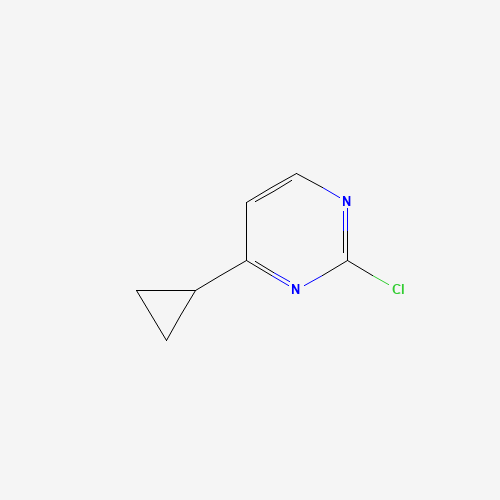 2-chloro-4-cyclopropylpyrimidine (CAS: 954237-31-1) - Chemical Structure and Molecular Formula 