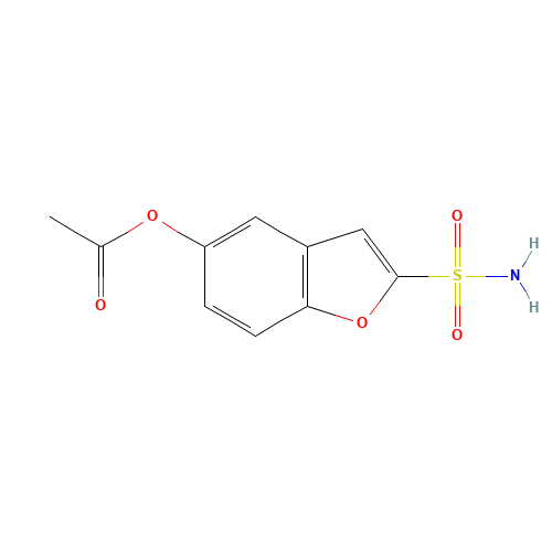 (2-sulfamoyl-1-benzofuran-5-yl) acetate (CAS: 100586-65-0) - Related Chemical Product