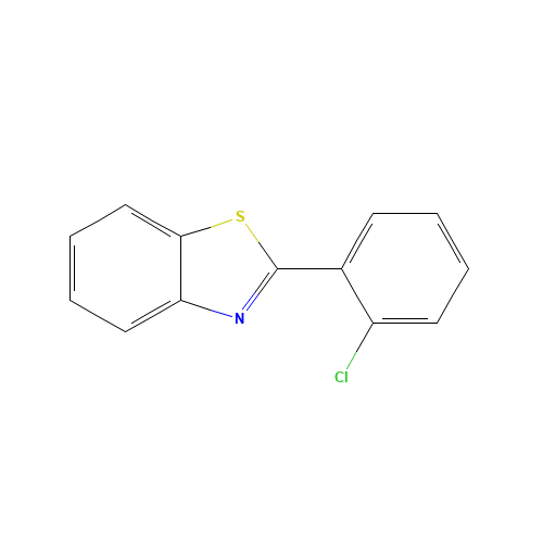 2-(2-chlorophenyl)-1,3-benzothiazole (CAS: 6269-46-1) - Related Chemical Product