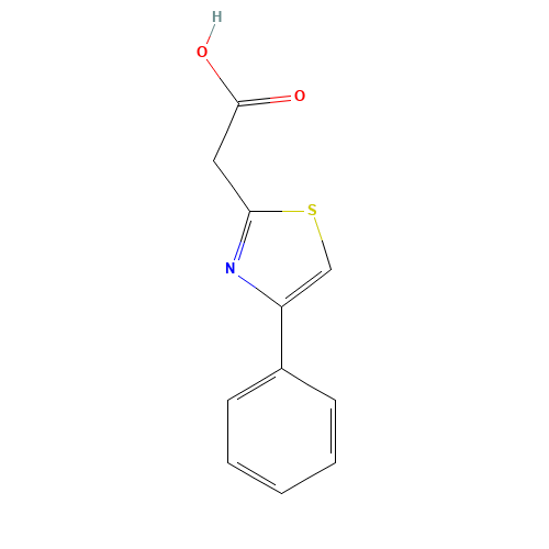 2-(4-phenyl-1,3-thiazol-2-yl)acetic acid (CAS: 38107-10-7) - Related Chemical Product