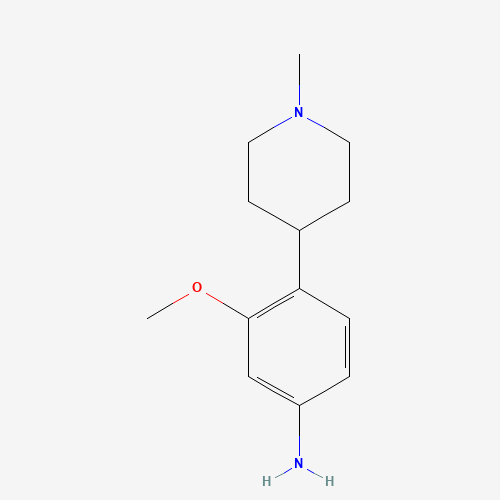 3-methoxy-4-(1-methylpiperidin-4-yl)aniline (CAS: 1025216-26-5) - Related Chemical Product