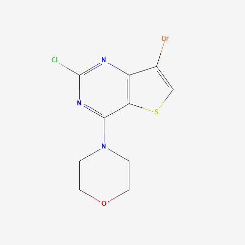 4-(7-bromo-2-chlorothieno[3,2-d]pyrimidin-4-yl)morpholine (CAS: 1033743-85-9) - Related Chemical Product