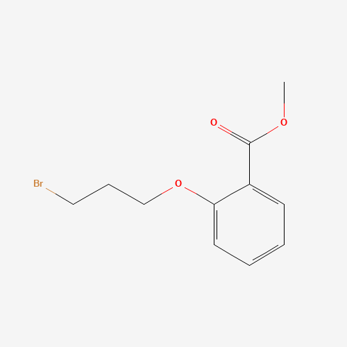 methyl 2-(3-bromopropoxy)benzoate (CAS: 26930-28-9) - Chemical Structure and Molecular Formula 