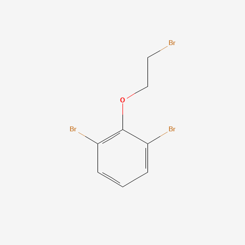1,3-dibromo-2-(2-bromoethoxy)benzene (CAS: 206347-32-2) - Chemical Structure and Molecular Formula 
