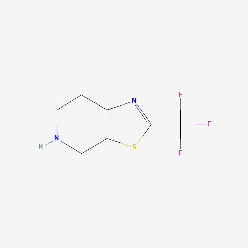 2-(trifluoromethyl)-4,5,6,7-tetrahydro-[1,3]thiazolo[5,4-c]pyridine (CAS: 853784-24-4) - Related Chemical Product
