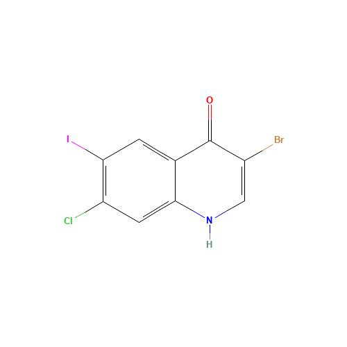 3-bromo-7-chloro-6-iodo-1H-quinolin-4-one (CAS: 1021913-04-1) - Related Chemical Product