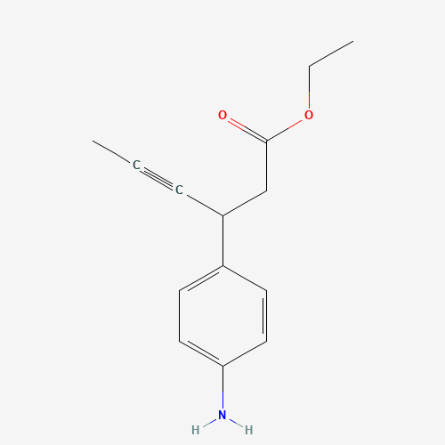 ethyl 3-(4-aminophenyl)hex-4-ynoate (CAS: 1354048-36-4) - Related Chemical Product