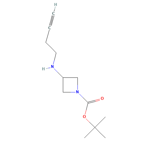 tert-butyl 3-(but-3-ynylamino)azetidine-1-carboxylate (CAS: 1342224-13-8) - Related Chemical Product