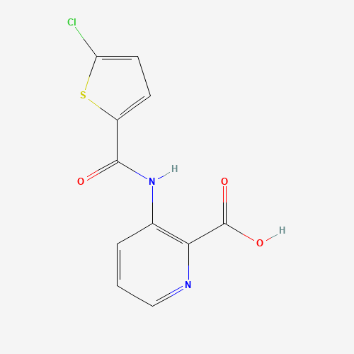 3-[(5-chlorothiophene-2-carbonyl)amino]pyridine-2-carboxylic acid (CAS: 929214-62-0) - Related Chemical Product