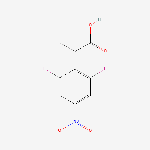 2-(2,6-difluoro-4-nitrophenyl)propanoic acid (CAS: 1226776-82-4) - Related Chemical Product