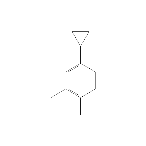 4-cyclopropyl-1,2-dimethylbenzene (CAS: 91130-39-1) - Related Chemical Product