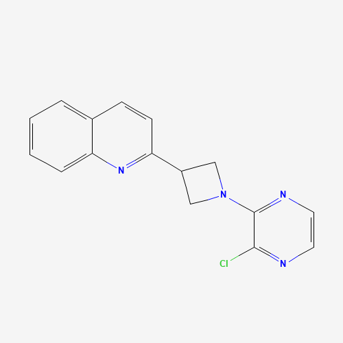 2-[1-(3-chloropyrazin-2-yl)azetidin-3-yl]quinoline (CAS: 1350356-62-5) - Related Chemical Product