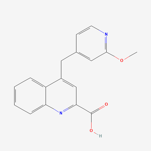 4-[(2-methoxypyridin-4-yl)methyl]quinoline-2-carboxylic acid (CAS: 1314143-29-7) - Related Chemical Product