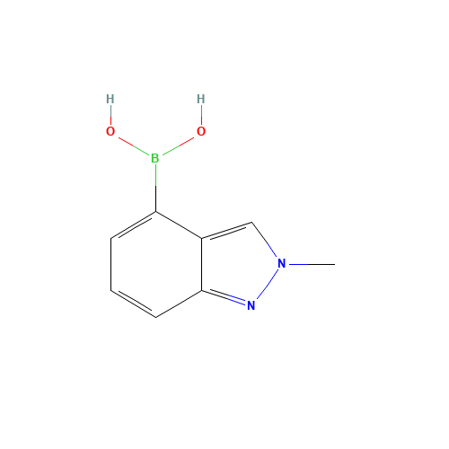 (2-methylindazol-4-yl)boronic acid (CAS: 1001907-56-7) - Related Chemical Product