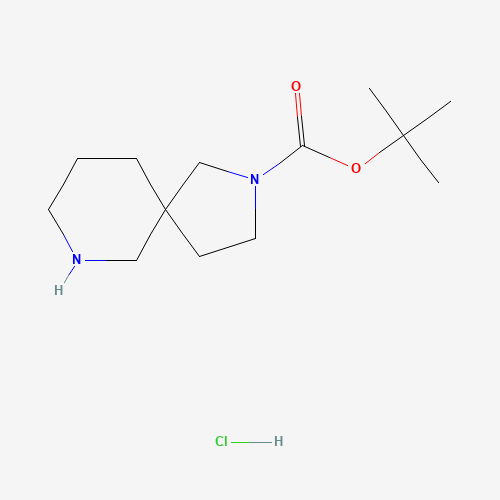 tert-butyl 2,9-diazaspiro[4.5]decane-2-carboxylate;hydrochloride (CAS: 948556-06-7) - Related Chemical Product