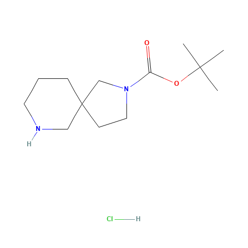 tert-butyl 2,9-diazaspiro[4.5]decane-2-carboxylate;hydrochloride (CAS: 948556-06-7) - Related Chemical Product