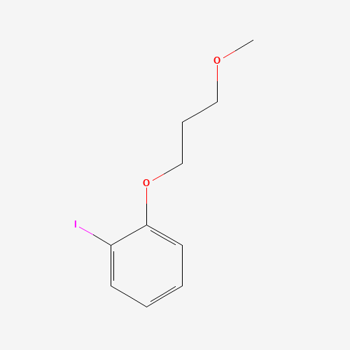 1-iodo-2-(3-methoxypropoxy)benzene (CAS: 1122567-79-6) - Chemical Structure and Molecular Formula 