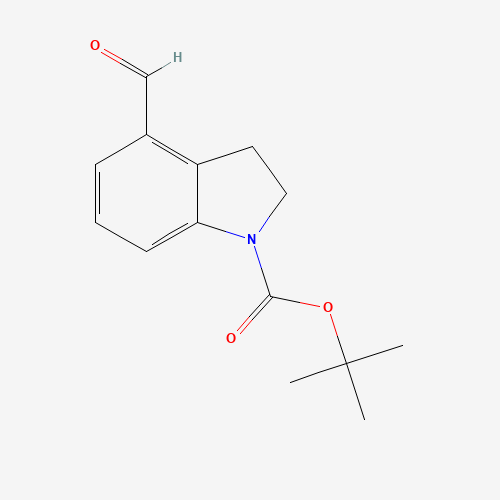tert-butyl 4-formyl-2,3-dihydroindole-1-carboxylate (CAS: 1207194-48-6) - Related Chemical Product