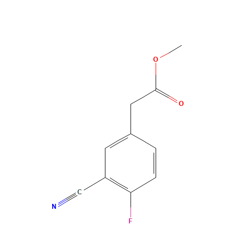 methyl 2-(3-cyano-4-fluorophenyl)acetate (CAS: 1151512-03-6) - Related Chemical Product