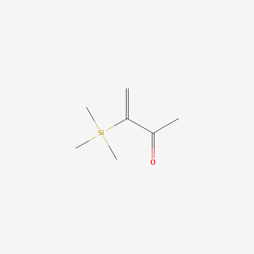 3-trimethylsilylbut-3-en-2-one (CAS: 43209-86-5) - Chemical Structure and Molecular Formula 