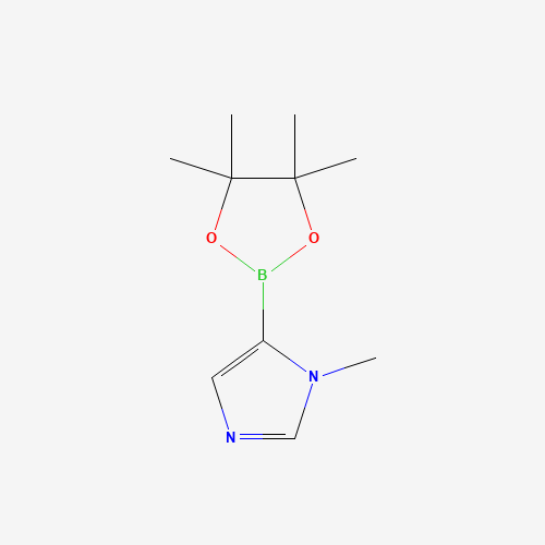 1-methyl-5-(4,4,5,5-tetramethyl-1,3,2-dioxaborolan-2-yl)imidazole (CAS: 942070-72-6) - Related Chemical Product