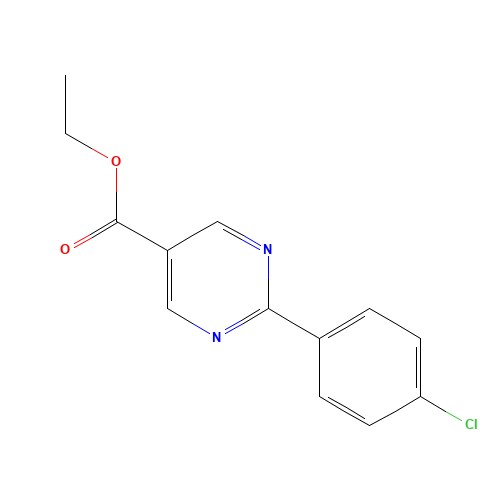 ethyl 2-(4-chlorophenyl)pyrimidine-5-carboxylate (CAS: 304693-58-1) - Related Chemical Product