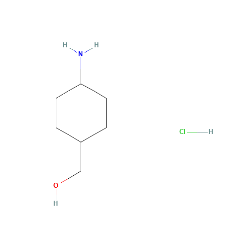 (4-aminocyclohexyl)methanol;hydrochloride (CAS: 1504-49-0) - Chemical Structure and Molecular Formula 
