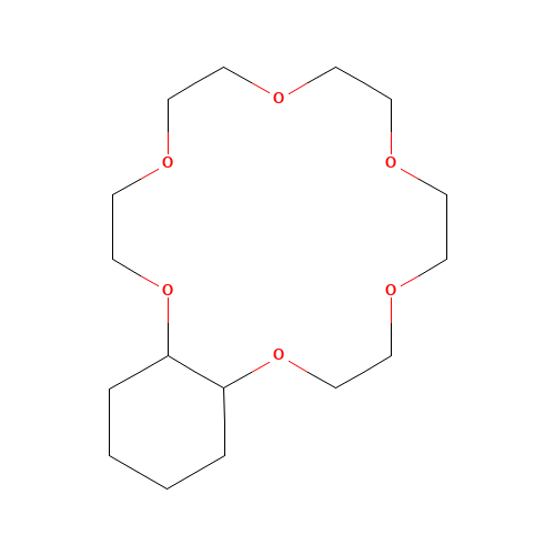 2,5,8,11,14,17-hexaoxabicyclo[16.4.0]docosane (CAS: 17454-53-4) - Related Chemical Product