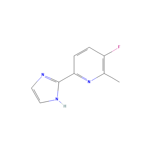 3-fluoro-6-(1H-imidazol-2-yl)-2-methylpyridine (CAS: 1245643-71-3) - Related Chemical Product