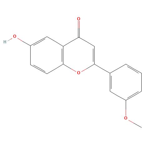 6-hydroxy-2-(3-methoxyphenyl)chromen-4-one (CAS: 140439-35-6) - Related Chemical Product