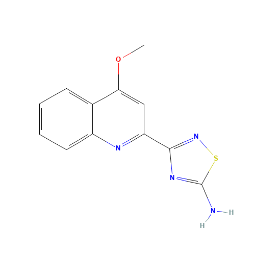 3-(4-methoxyquinolin-2-yl)-1,2,4-thiadiazol-5-amine (CAS: 1179362-35-6) - Related Chemical Product