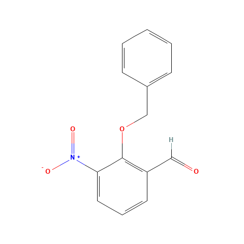 3-nitro-2-phenylmethoxybenzaldehyde (CAS: 101340-38-9) - Related Chemical Product