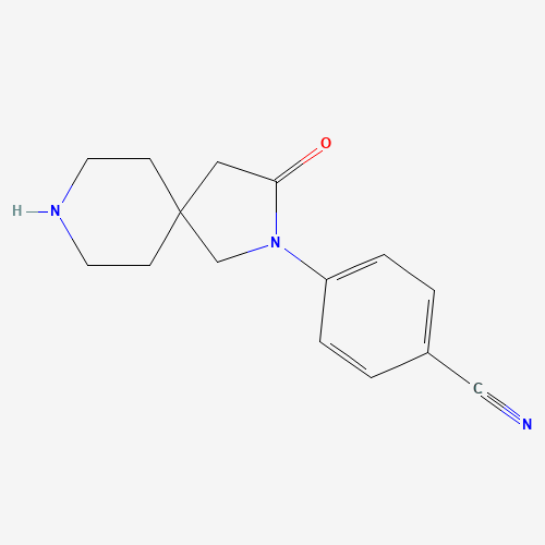 4-(3-oxo-2,8-diazaspiro[4.5]decan-2-yl)benzonitrile (CAS: 685544-35-8) - Related Chemical Product