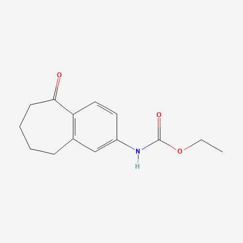 ethyl N-(5-oxo-6,7,8,9-tetrahydrobenzo[7]annulen-2-yl)carbamate (CAS: 740842-44-8) - Related Chemical Product