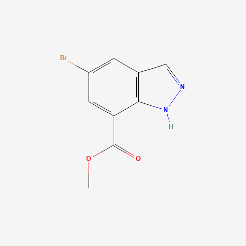 methyl 5-bromo-1H-indazole-7-carboxylate (CAS: 898747-24-5) - Related Chemical Product