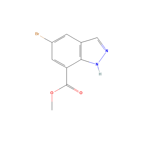 methyl 5-bromo-1H-indazole-7-carboxylate (CAS: 898747-24-5) - Related Chemical Product