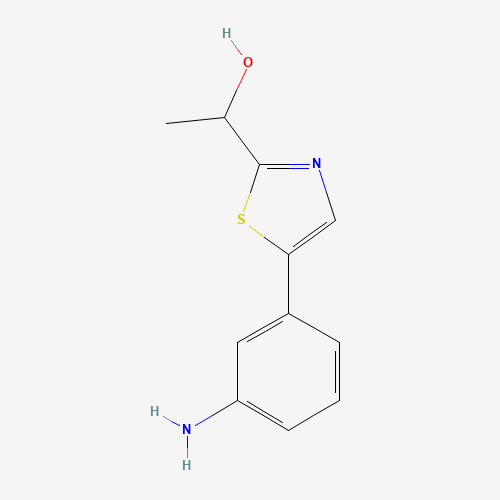 1-[5-(3-aminophenyl)-1,3-thiazol-2-yl]ethanol (CAS: 1312535-28-6) - Related Chemical Product