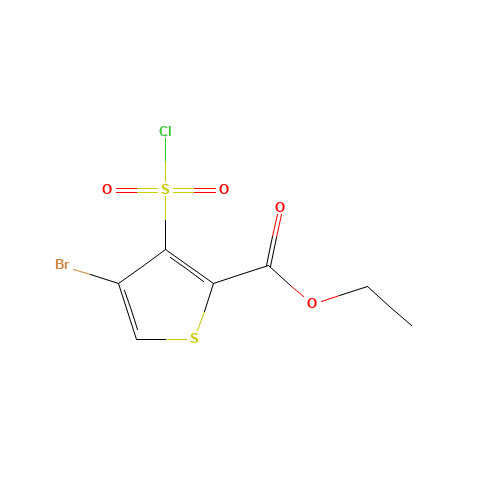 ethyl 4-bromo-3-chlorosulfonylthiophene-2-carboxylate (CAS: 1231420-61-3) - Related Chemical Product