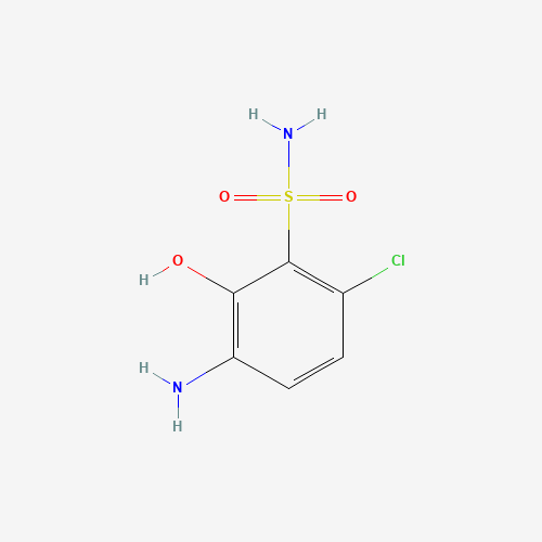 3-amino-6-chloro-2-hydroxybenzenesulfonamide (CAS: 276702-20-6) - Related Chemical Product