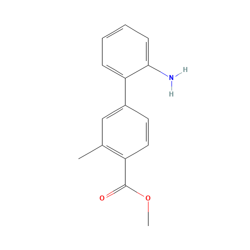 methyl 4-(2-aminophenyl)-2-methylbenzoate (CAS: 885278-08-0) - Related Chemical Product