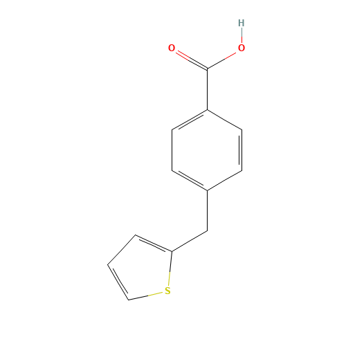 4-(thiophen-2-ylmethyl)benzoic acid (CAS: 1002727-90-3) - Related Chemical Product
