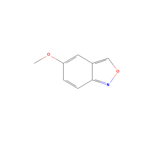5-methoxy-2,1-benzoxazole (CAS: 122528-39-6) - Chemical Structure and Molecular Formula 