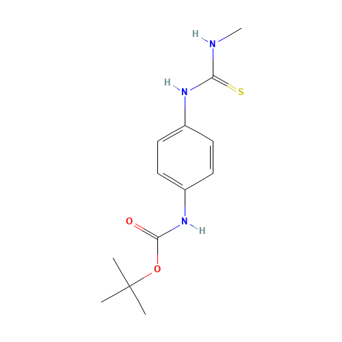tert-butyl N-[4-(methylcarbamothioylamino)phenyl]carbamate (CAS: 955362-50-2) - Related Chemical Product