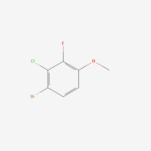 1-bromo-2-chloro-3-fluoro-4-methoxybenzene (CAS: 909122-27-6) - Related Chemical Product