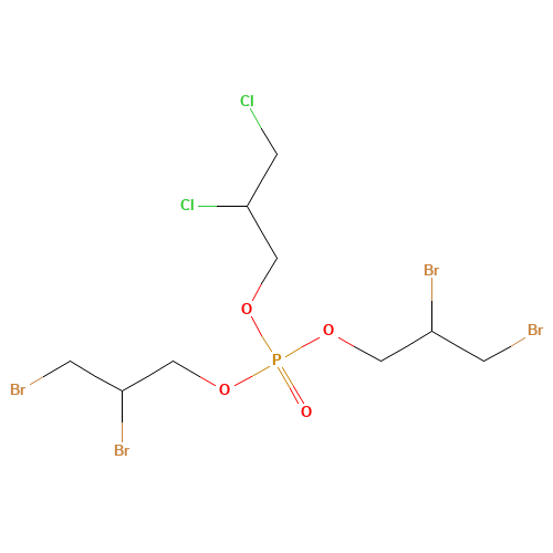 bis(2,3-dibromopropyl) 2,3-dichloropropyl phosphate (CAS: 22945-76-2) - Related Chemical Product