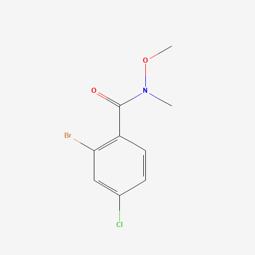 2-bromo-4-chloro-N-methoxy-N-methylbenzamide (CAS: 1255099-63-8) - Related Chemical Product