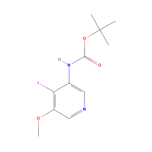 tert-butyl N-(4-iodo-5-methoxypyridin-3-yl)carbamate (CAS: 1045858-08-9) - Related Chemical Product