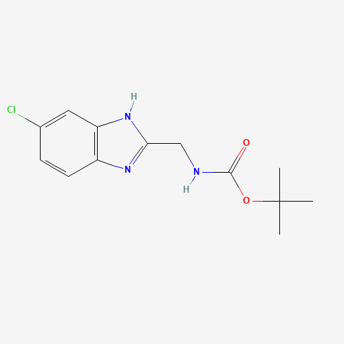 tert-butyl N-[(6-chloro-1H-benzimidazol-2-yl)methyl]carbamate (CAS: 712275-17-7) - Related Chemical Product