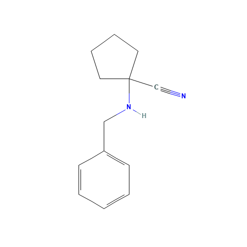 1-(benzylamino)cyclopentane-1-carbonitrile (CAS: 289895-99-4) - Related Chemical Product